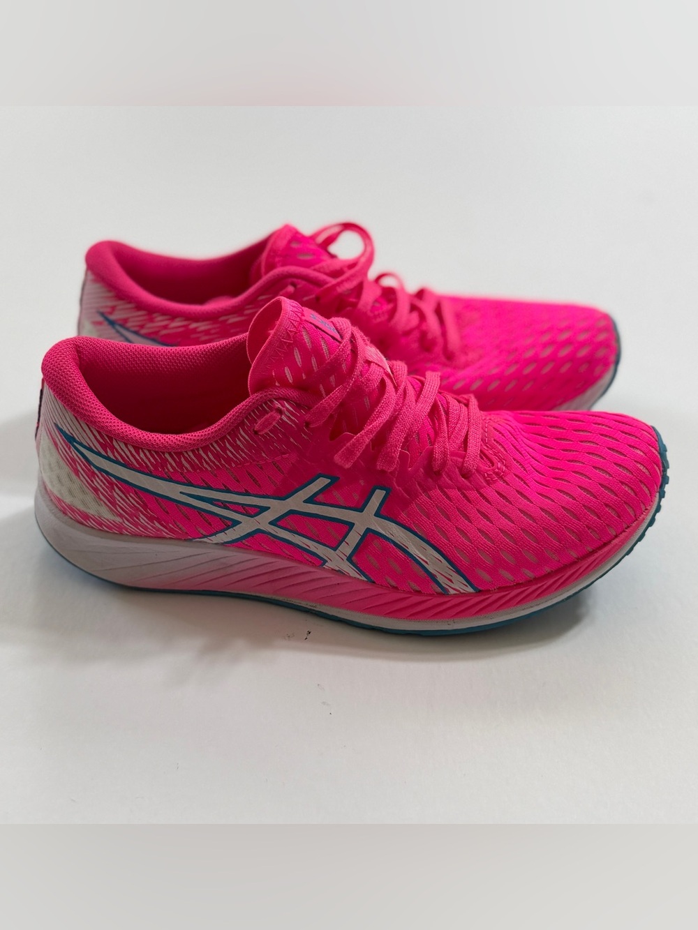 ASICS Women's Neon Pink Athletic Running Shoes